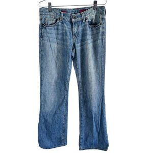 X2 Quality Denium Jeans Women's size 8 R light wash boot cut